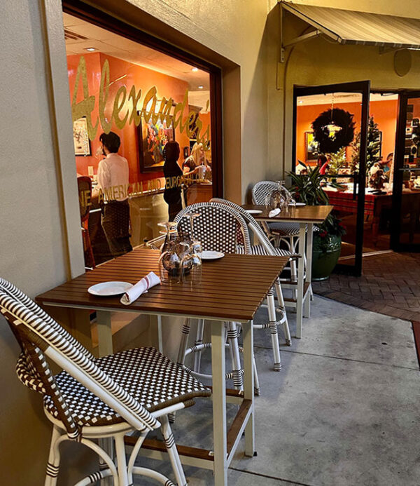 Naples FL Best Outdoor Lunch & Dinner Restaurants Alexander’s